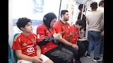 إقبال الجماهير على مونوريل العاصمة لمتابعة مصر وبلجيكا (3)