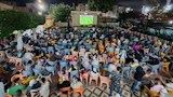 "كل الناس بتقول يارب".. بورسعيد تشتعل حماسًا دعمًا للفراعنة أمام بلجيكا (صور)