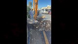 تركيب إشارة مرور بطريق مصطفى كامل (3)