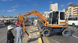 تركيب إشارة مرور بطريق مصطفى كامل (1)