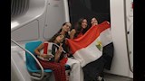 25 صورة.. المونوريل ينقل آلاف المشجعين لمشاهدة كأس العالم 