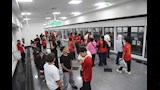 المونوريل ينقل آلاف المشجعين لمشاهدة كأس العالم  (9)