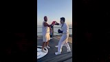 أحمد داود في كواليس فيلم الكراش
