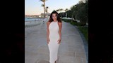 يارا السكري بفستان أبيض أنيق_21