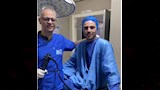 فيديو مؤثر لقارئ شهير داخل غرفة العمليات في كفر الشيخ (5)
