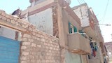 تصدع مفاجئ بعقار سكني في المنيا (3)