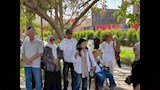 الصورة الأولى من جنازة الفنان محمد مرزيان