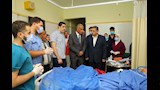 أثناء زيارة المحافظ