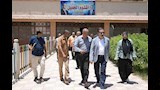 محافظ بورسعيد يتفقد استراحات الثانوية العامة