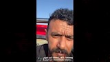 أحمد العوضي من كواليس تصوير شمشون ودليلة
