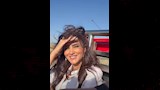 مي عمر في كواليس فيلم شمشون ودليلة