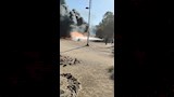 إخماد حريق في مواسير صرف صحي مخزنة بقرية بالأقصر (2)