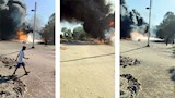 السيطرة على حريق في مواسير صرف صحي مخزنة بالأقصر (صور)