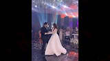 هايدي رفعت ومصطفى منصور يرقصان في حفل الزفاف