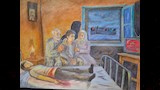مخاطر الهجرة غير الشرعية تتحول إلى رسم لطلاب المدا