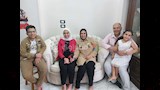 كنزي وسط أسرتها