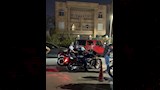 توافد سائقي الدراجات البخارية على عزاء محمد مرزبان (2)