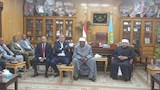 بالصور- وفد الأزهر يعزي ضحايا حادث أبنوب  بأسيوط  ويكثف جهود المصالحة