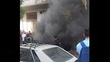 حريق في جراج بالإسكندرية (1)