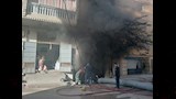  التهم 10 سيارات.. السيطرة على حريق في جراج بالإسكندرية -صور