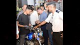 ضبط موتوسيكل مخالف