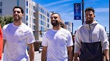 قبل ودية البرازيل.. جولة سير لمنتخب مصر في شوارع أمريكا (صور)