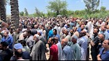 وسط بكاء ودعوات الأهالي.. تشييع جثامين ضحايا شاطئ إدكو الثلاثة بقرية كفر الشيخ حسن -فيديو وصور