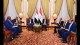 وزير الخارجية المصري يستقبل نظيره السوداني (4)