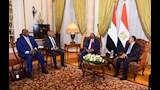 وزير الخارجية المصري يستقبل نظيره السوداني (2)