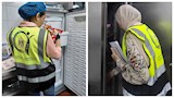 ضبط وإعدام كميات من الأغذية منتهية الصلاحية في مارينا الغردقة