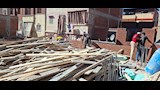 إزالة أعمال بناء مخالف في الإسكندرية (3)