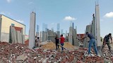 إزالة أعمال بناء مخالف في الإسكندرية (6)