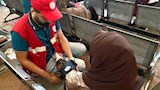 الهلال الأحمر يستقبل الدفعة 54 من المصابين الفلسطينيين (3)