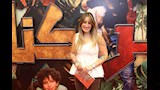 جيلان علاء من العرض الخاص لفيلم صقر وكناريا