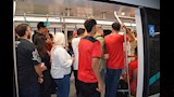 إقبال غير مسبوق على المونوريل في مباراة مصر ونيوزيلندا بكأس العالم (7)