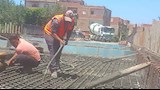 لفك الاختناقات المرورية.. صب كوبري البحر اليوسفي بالمنيا يقترب من الانتهاء