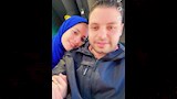 المتهم مع زوجته بعد زواجهما (1)