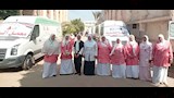 فحص 1461 مواطنًا في قافلة طبية في بني سويف (5)