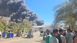 حريق مصنع دهانات بدمياط (2)