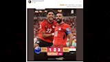 محمد هنيدي يحتفل بفوز المنتخب المصري 