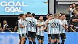 خلال مباراة الأرجنتين والنمسا (6)