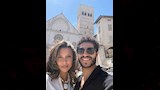 مينا مسعود وإميلي شاه في إيطاليا (1)_1