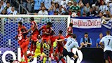 خلال مباراة الرأس الأخضر وأوروجواي (1)