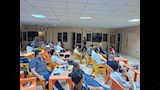 أبناء بورسعيد يشاهدون مباراة منتخب مصر ١