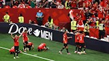 خلال مباارة مصر ونيوزيلندا (3)