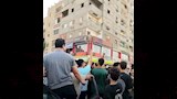 شباب المنيا يحتفلون بفوز المنتخب على نيوزيلاندا  (1)