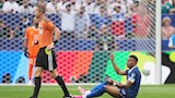 خلال مباراة فرنسا والعراق (4)