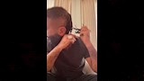 أحمد سعد يحلق ضفيرة شعر وتوك ذقنه في أحدث ظهور (2)