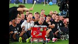 احتفال لاعبي منتخب النرويج