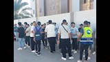 بدء توافد طلاب الثانوية العامة على لجان الامتحان بالخارجة_4